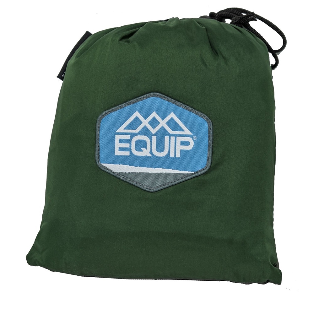 NWT Equip Two Person Travel Hammock Green & Grey - Picture 3 of 12